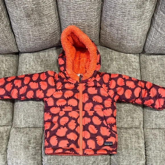 Patagonia Reversible Hedgehog 2 Piece Snowsuit Kids' Coat and Pants Set